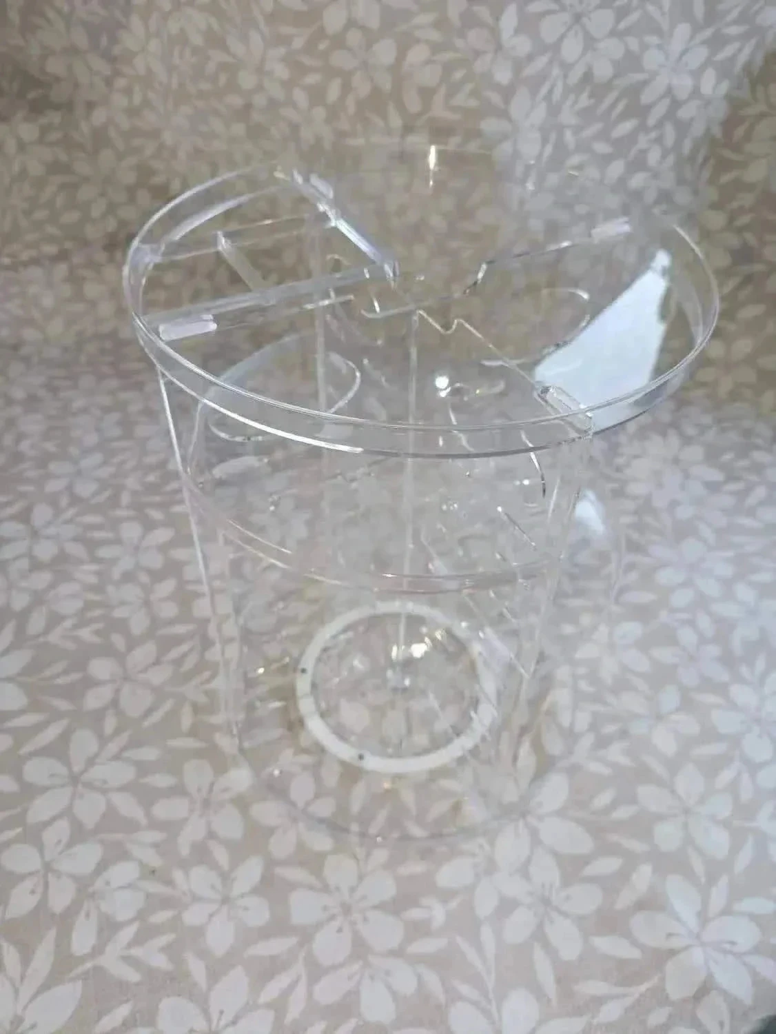 Organizador de Maquiagem Giratório 360° - Grande Capacidade - Transparente - Organização de Cosméticos e Perfumes – photo 4